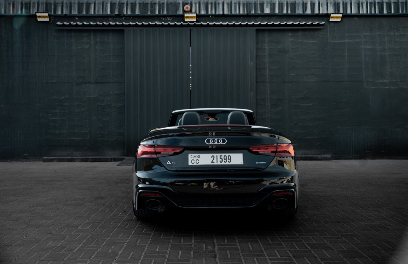 Audi A5 Cabriolet en location à Dubaï