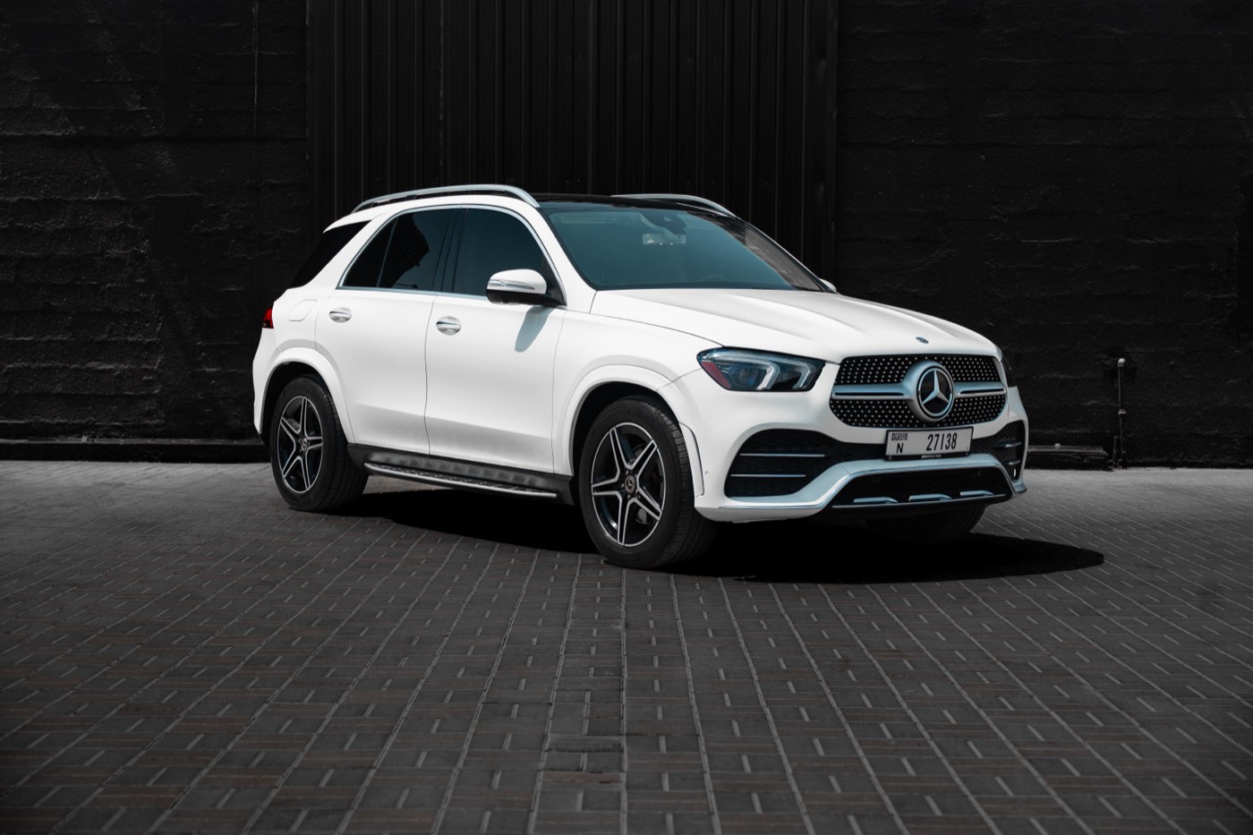 Mercedes GLE 350 blanche
